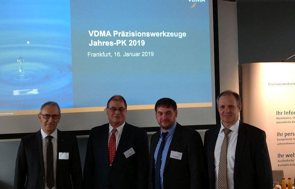 VDMA Präzisionswerkzeuge vermeldet für 2018 neues Rekordniveau