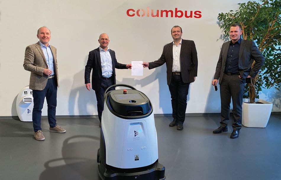 Philon Service Robotics AG und columbus kooperieren