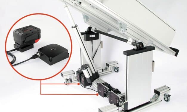 Kabellose Steuerungstechnik für Hubsäulen und Elektrozylinder