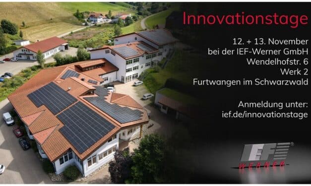 IEF-Werner lädt zu Innovationstagen ein