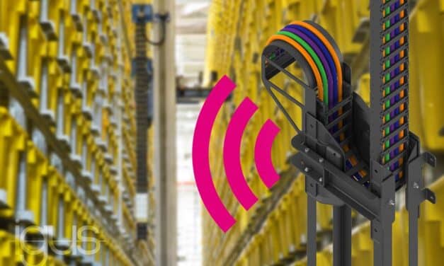 Neue Energieführung für die vertikale Intralogistik