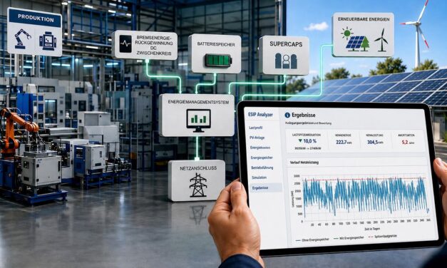 Analyzer unterstützt Energiemanagement in produzierenden Unternehmen