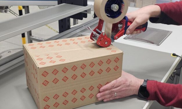 RS setzt im Distributionszentrum auf nachhaltiges Klebeband von tesa